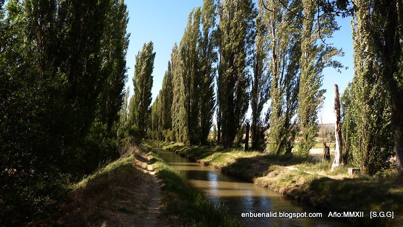 Ruta de senderismo Sendero Verde Valle de Esgueva. Sendero de 13,5km